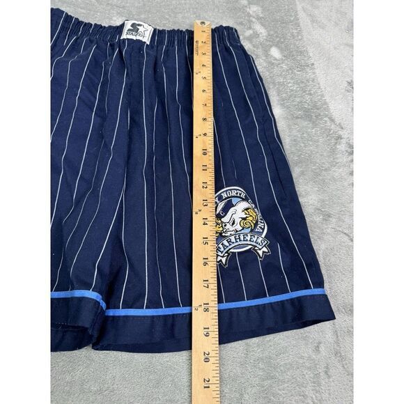 Vintage 90s UNC Tar Heels Starter Shorts Men's Size Small Blue - Picture 12 of 13